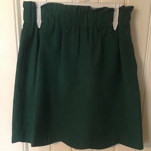 Lauren James Seersucker Scallop Skirt